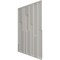 Ekena Millwork 19 5/8in. W x 19 5/8in. H Wigan EnduraWall Decorative 3D Wall Panel Covers 2.67 Sq. Ft. WP20X20WGFSM - alternate 3